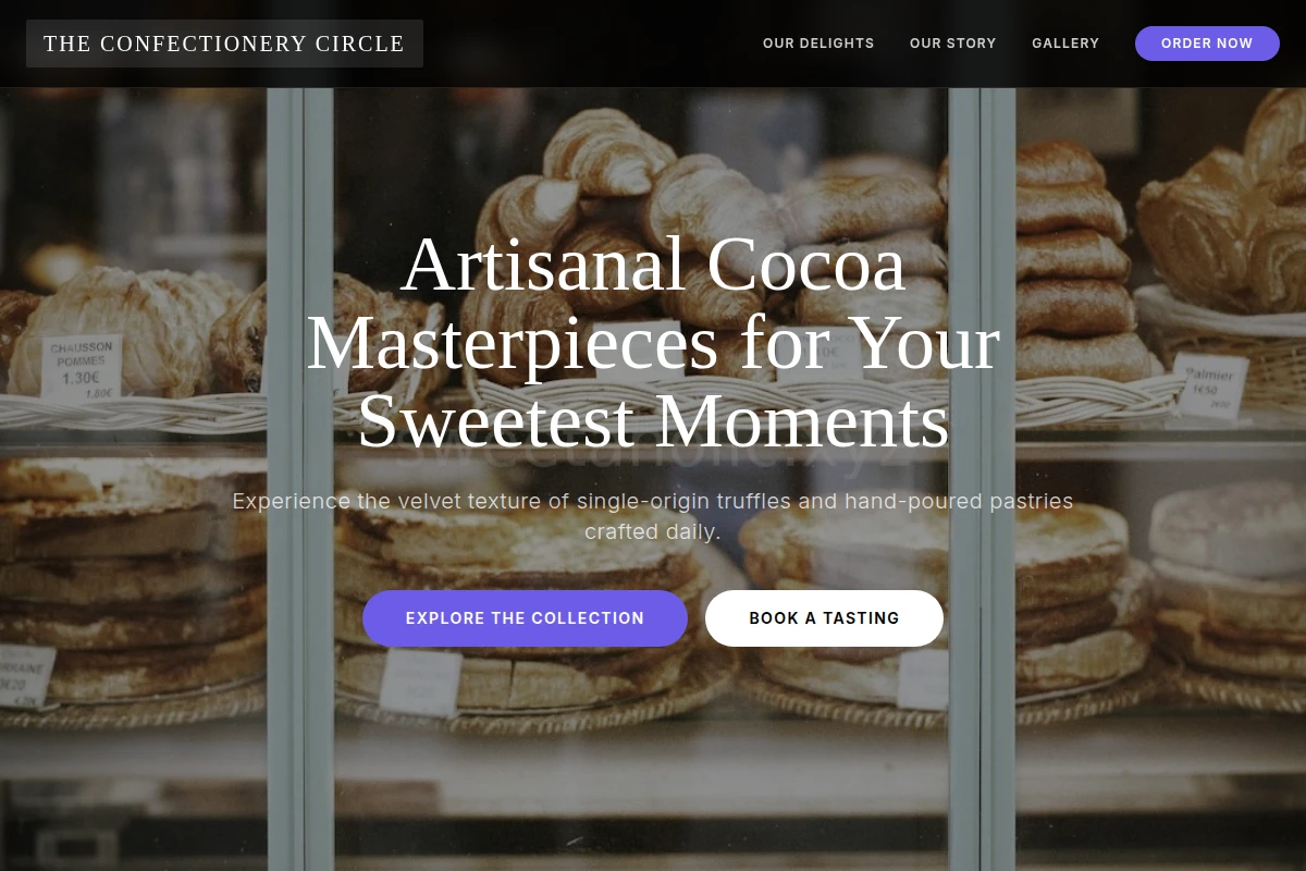 Chocolatier Bakery