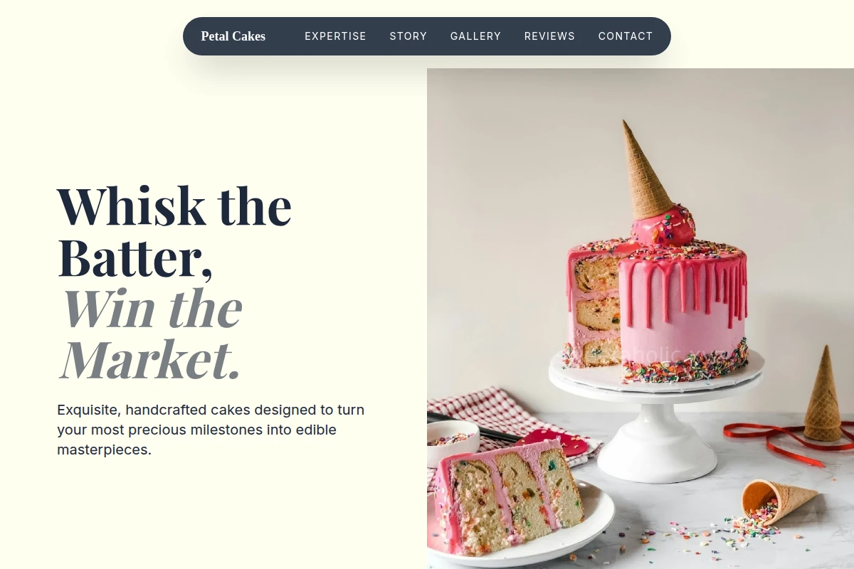 Petal Cakes
