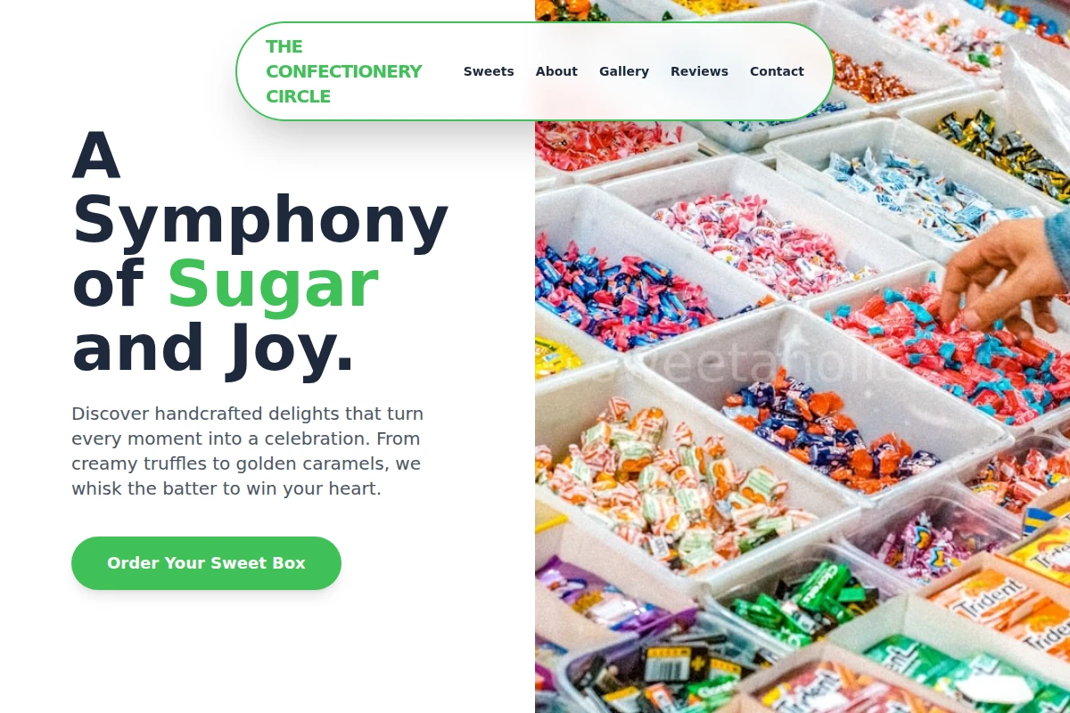 Premium Bakery Website Design