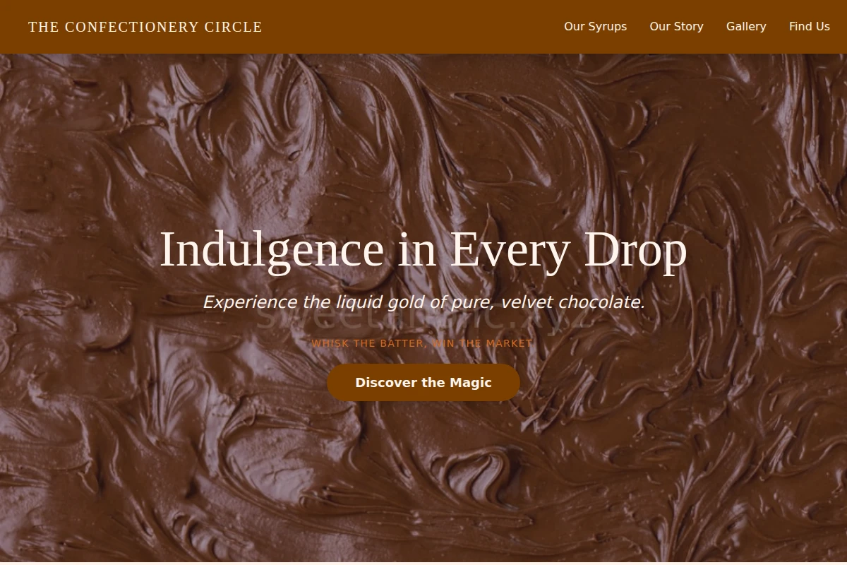 Syrup Chocolate