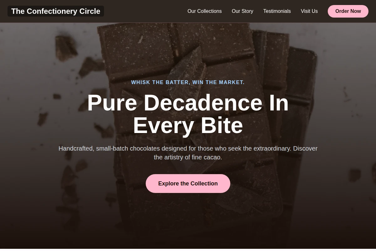 Chocolatier Chocolate