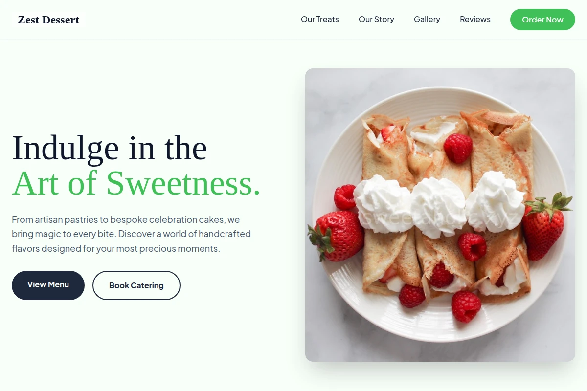Zest Dessert